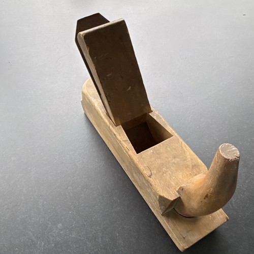 Antiker holz handhobel 26cm - antiker,