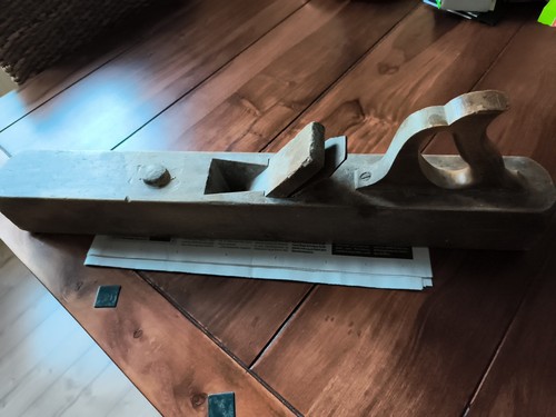 Sehr alter holz hobel - alter, holz-hobel