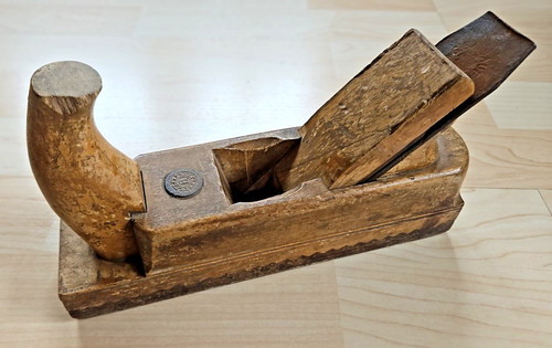 Alter holzhobel handhobel - holzhobel,