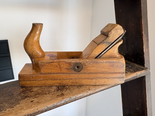 Antiker holzhobel - holzhobel, /